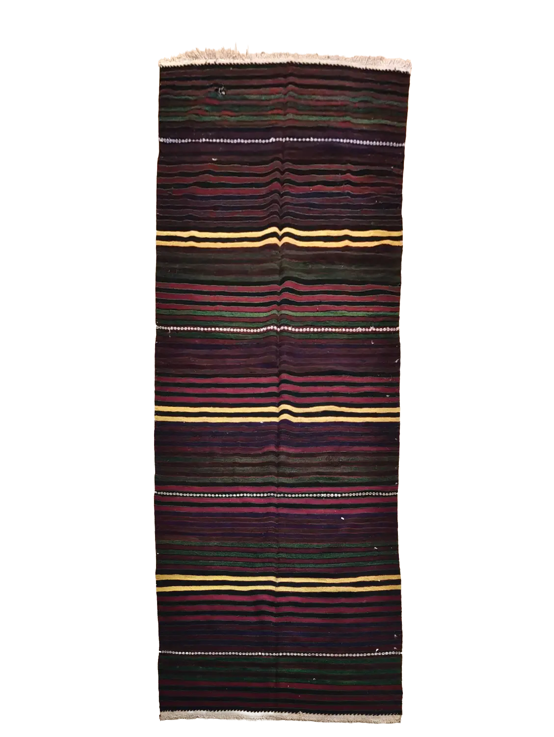Striped Nomad Flatweave — handwoven kilim from Divriği